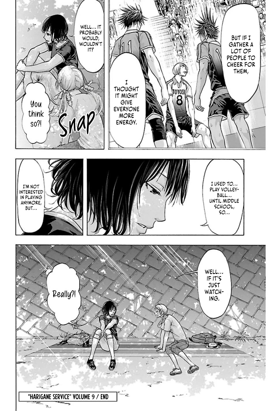 Harigane Service Chapter 77 page 19 - Chapter 77: Field of Vision