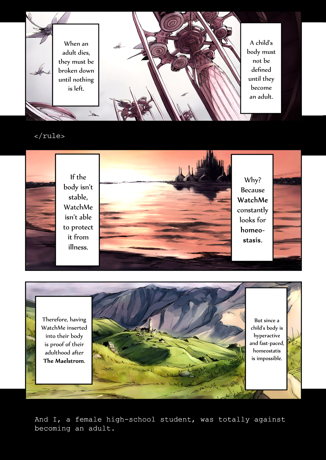 Harmony Chapter 1 page 5 - Chapter 1 :