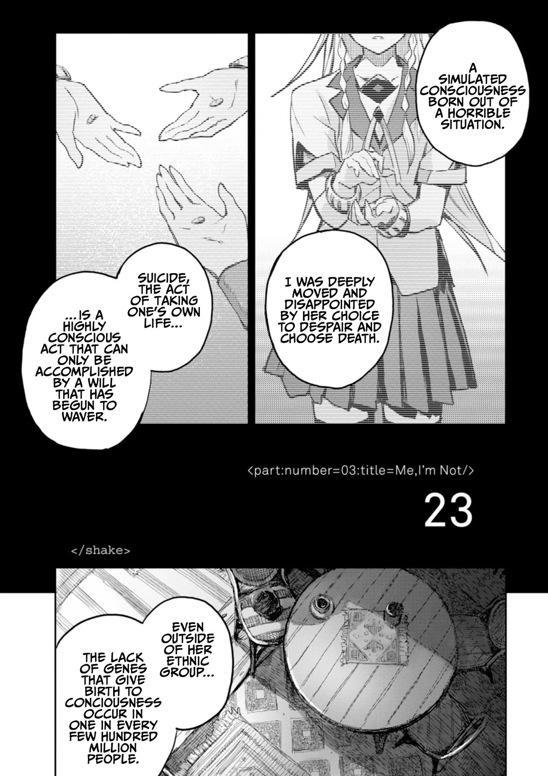 Harmony Chapter 23 page 1 - Chapter 23: 23