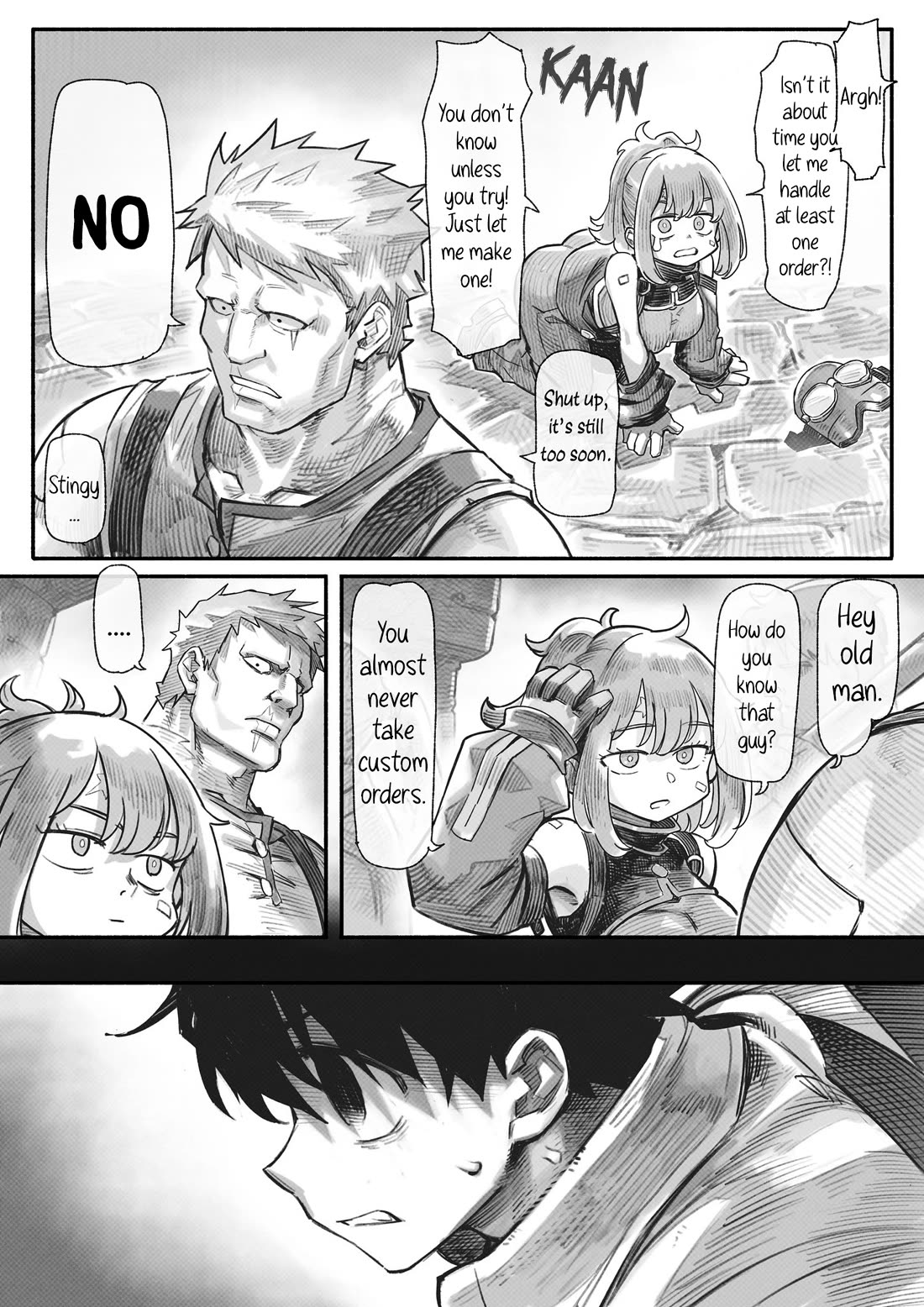 Harten Chapter 2 page 4 - Chapter 2: Blacksmith's Workshop