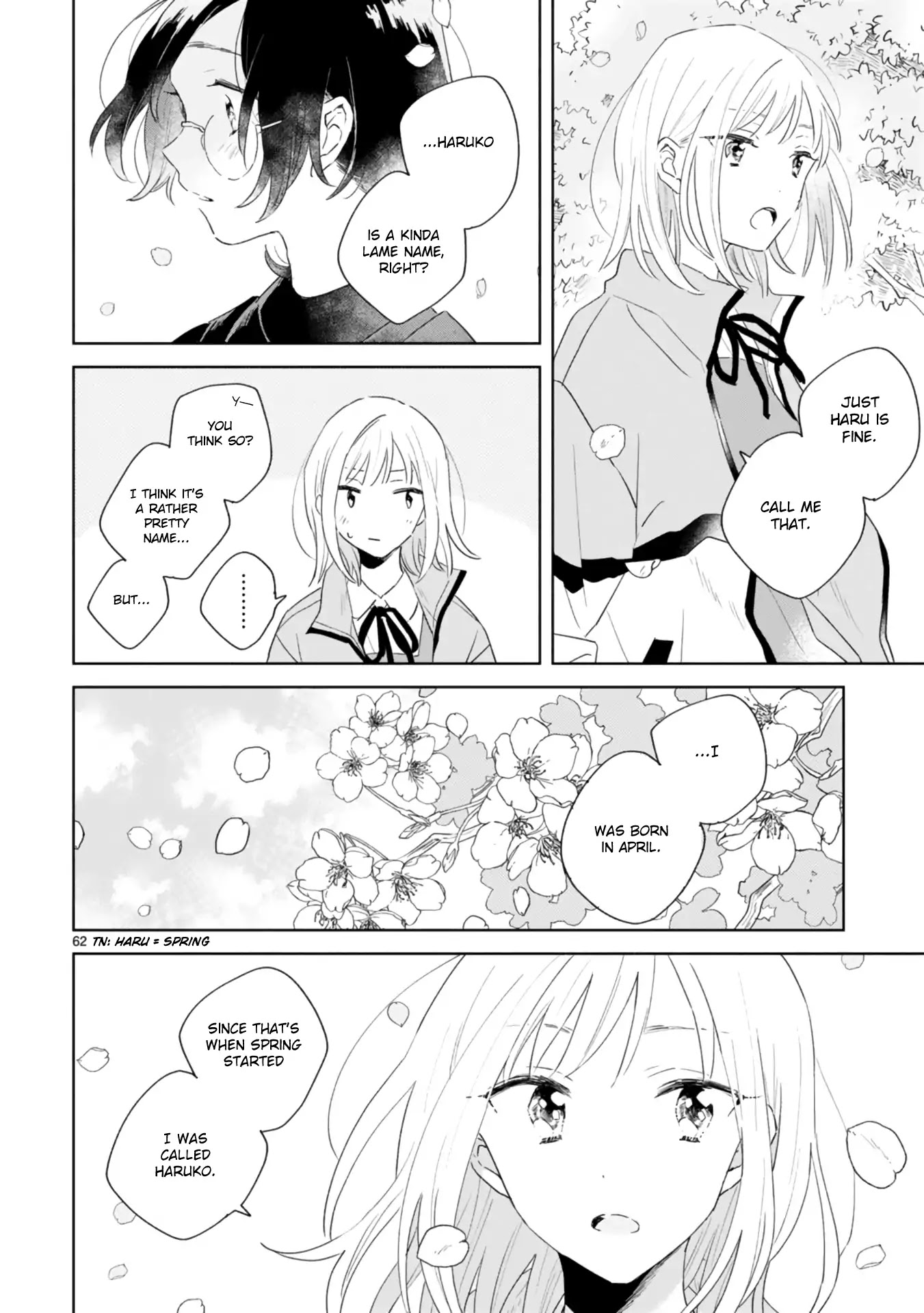 Haru and Midori Chapter 1 page 62 - Chapter 1