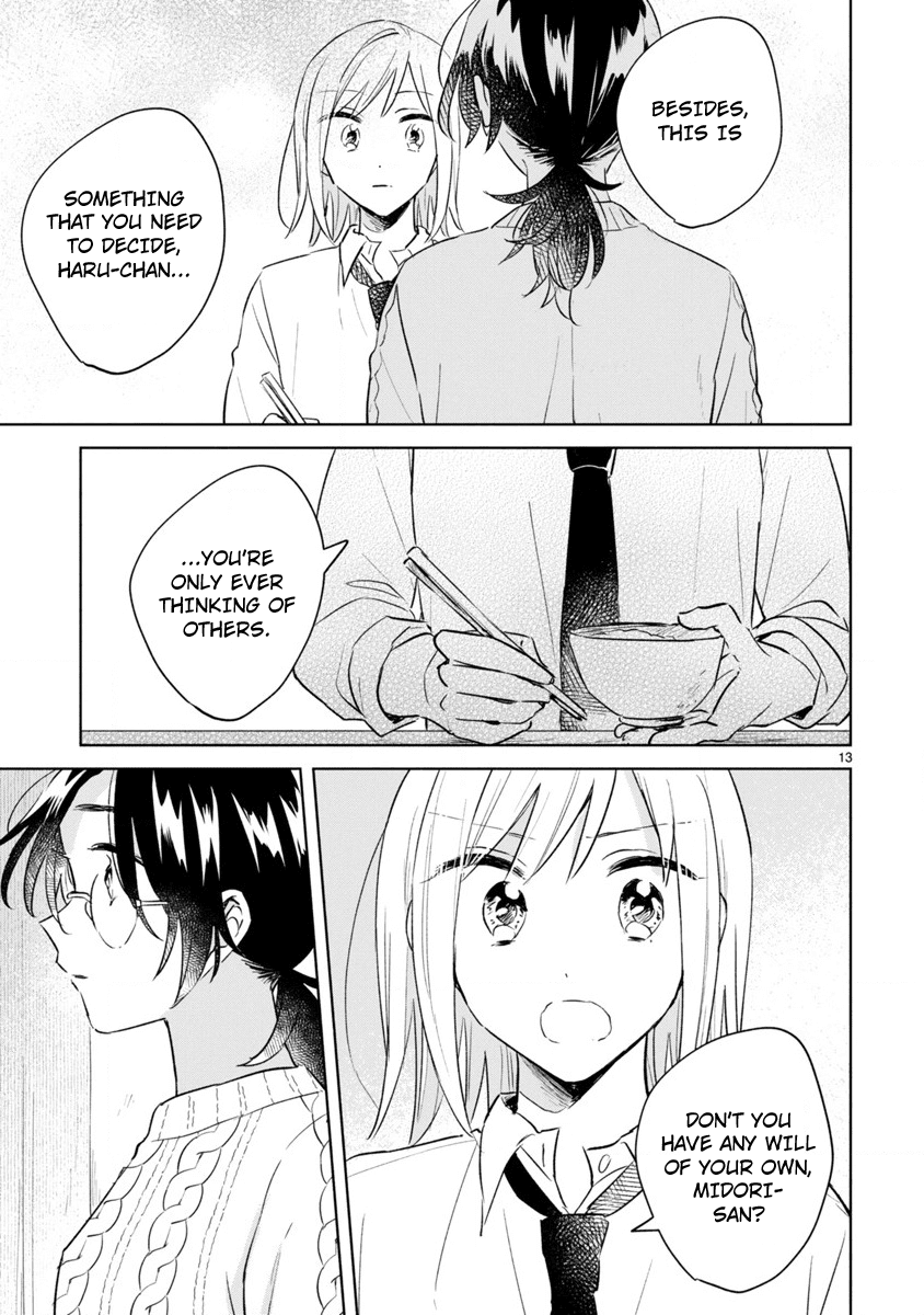 Haru and Midori Chapter 13 page 13 - Chapter 13