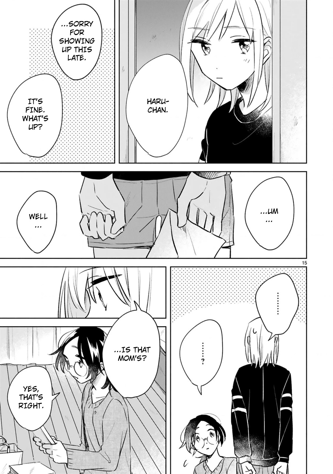 Haru and Midori Chapter 14 page 15 - Chapter 14