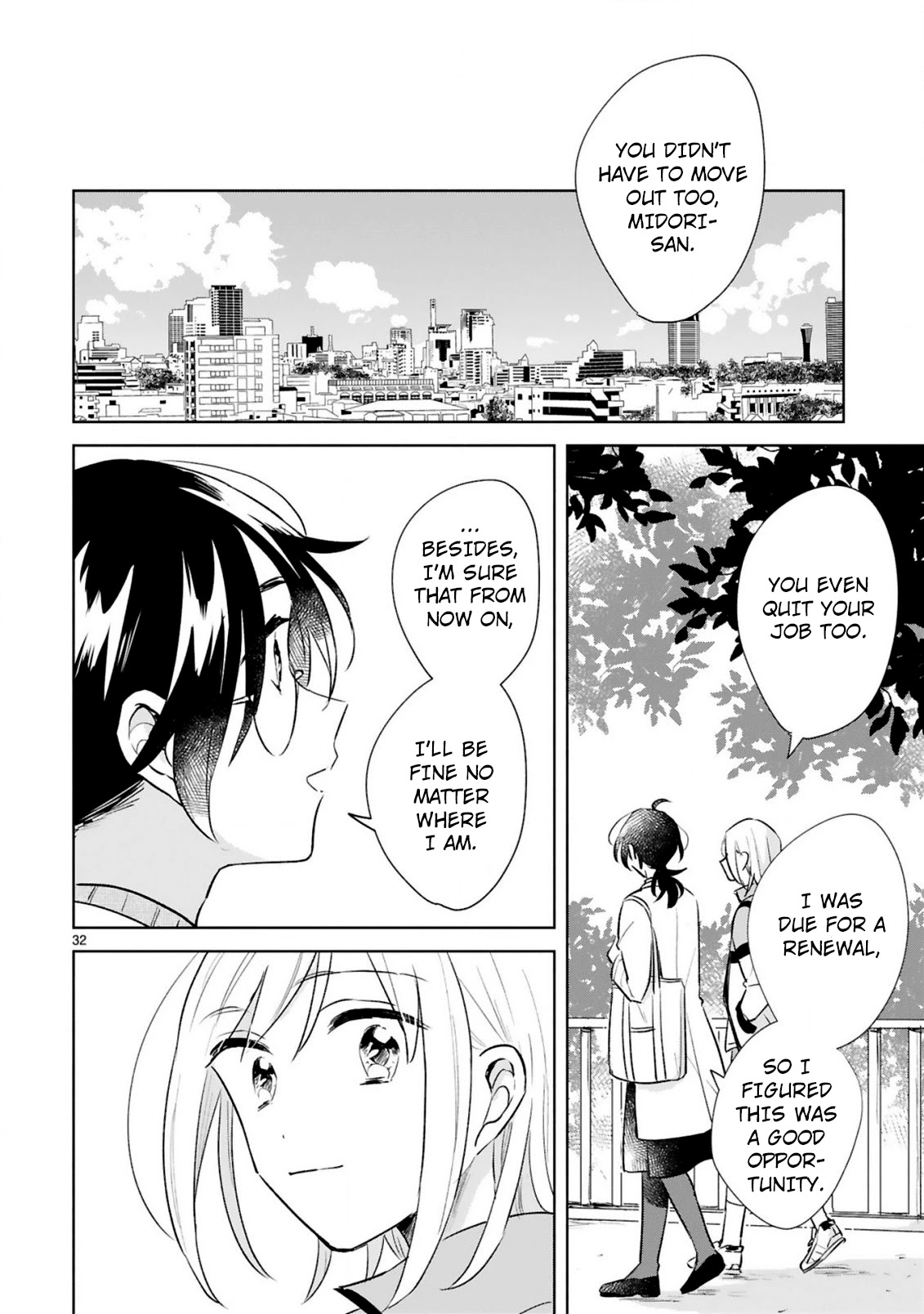 Haru and Midori Chapter 15 page 32 - Chapter 15 [END]