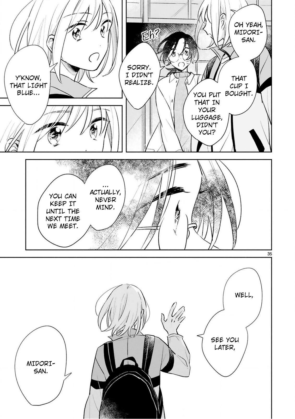Haru and Midori Chapter 15 page 35 - Chapter 15 [END]