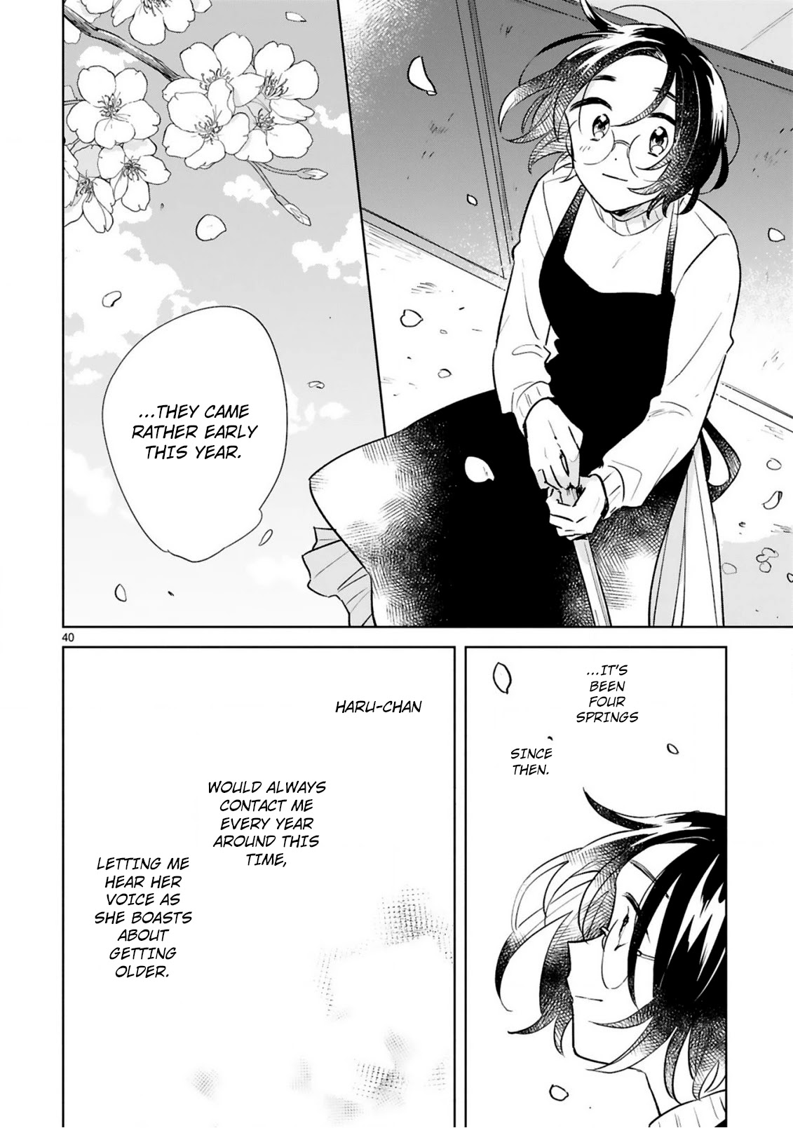 Haru and Midori Chapter 15 page 40 - Chapter 15 [END]