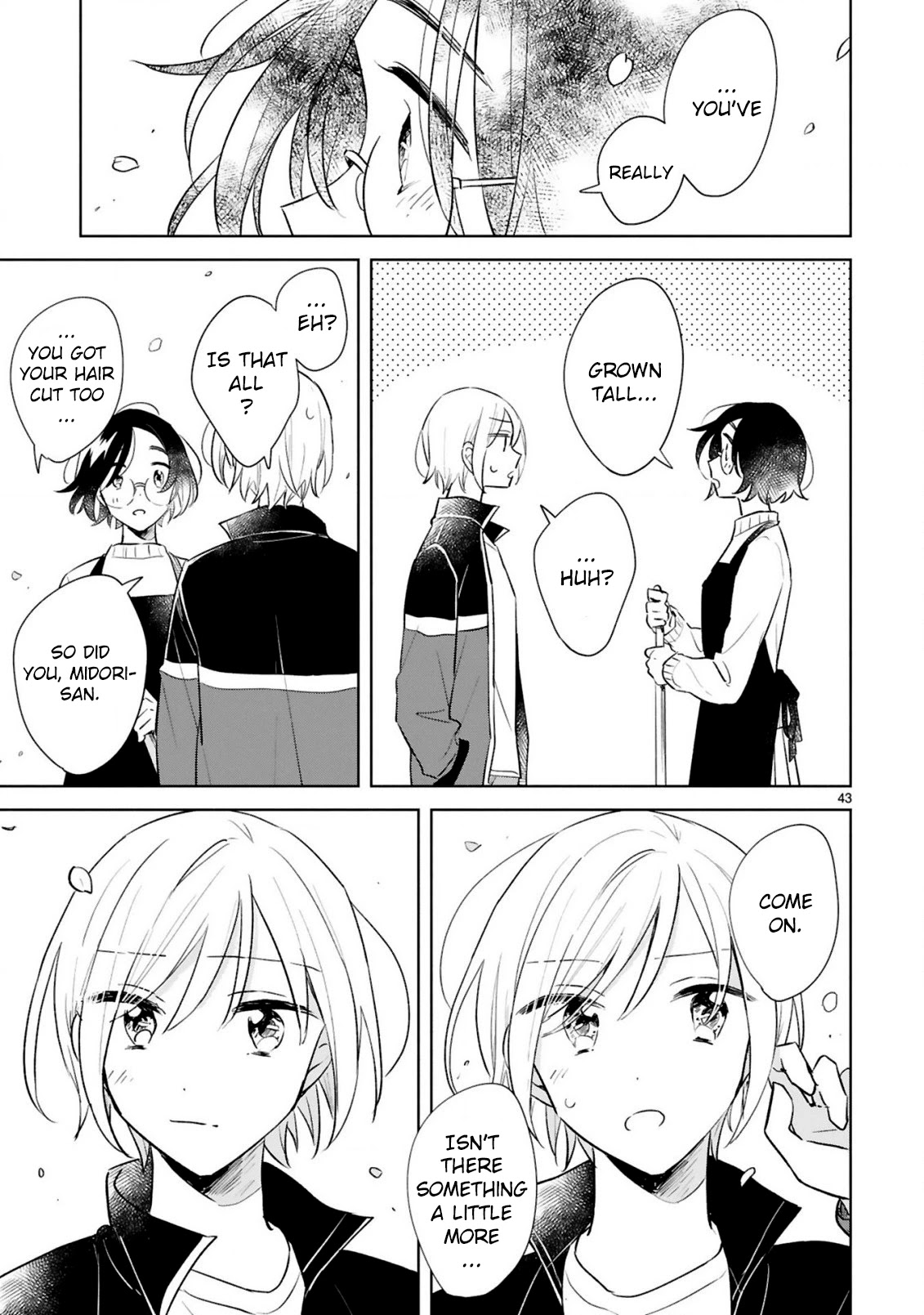 Haru and Midori Chapter 15 page 43 - Chapter 15 [END]