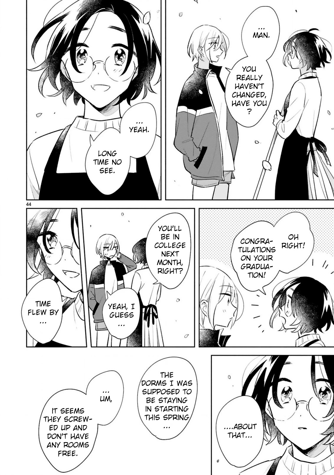 Haru and Midori Chapter 15 page 44 - Chapter 15 [END]