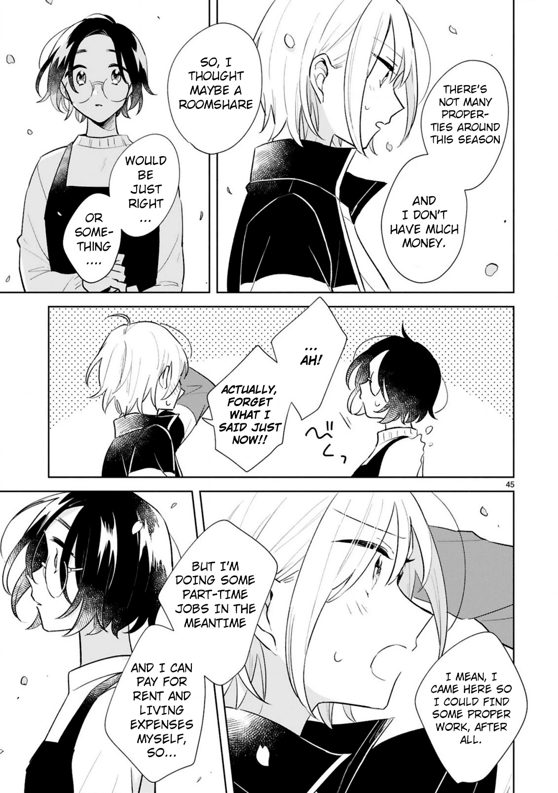 Haru and Midori Chapter 15 page 45 - Chapter 15 [END]