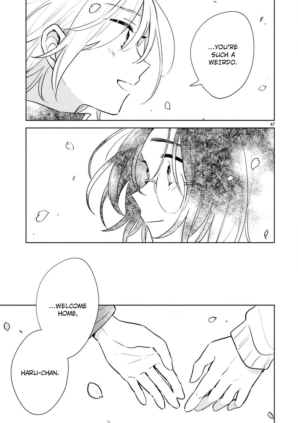 Haru and Midori Chapter 15 page 47 - Chapter 15 [END]