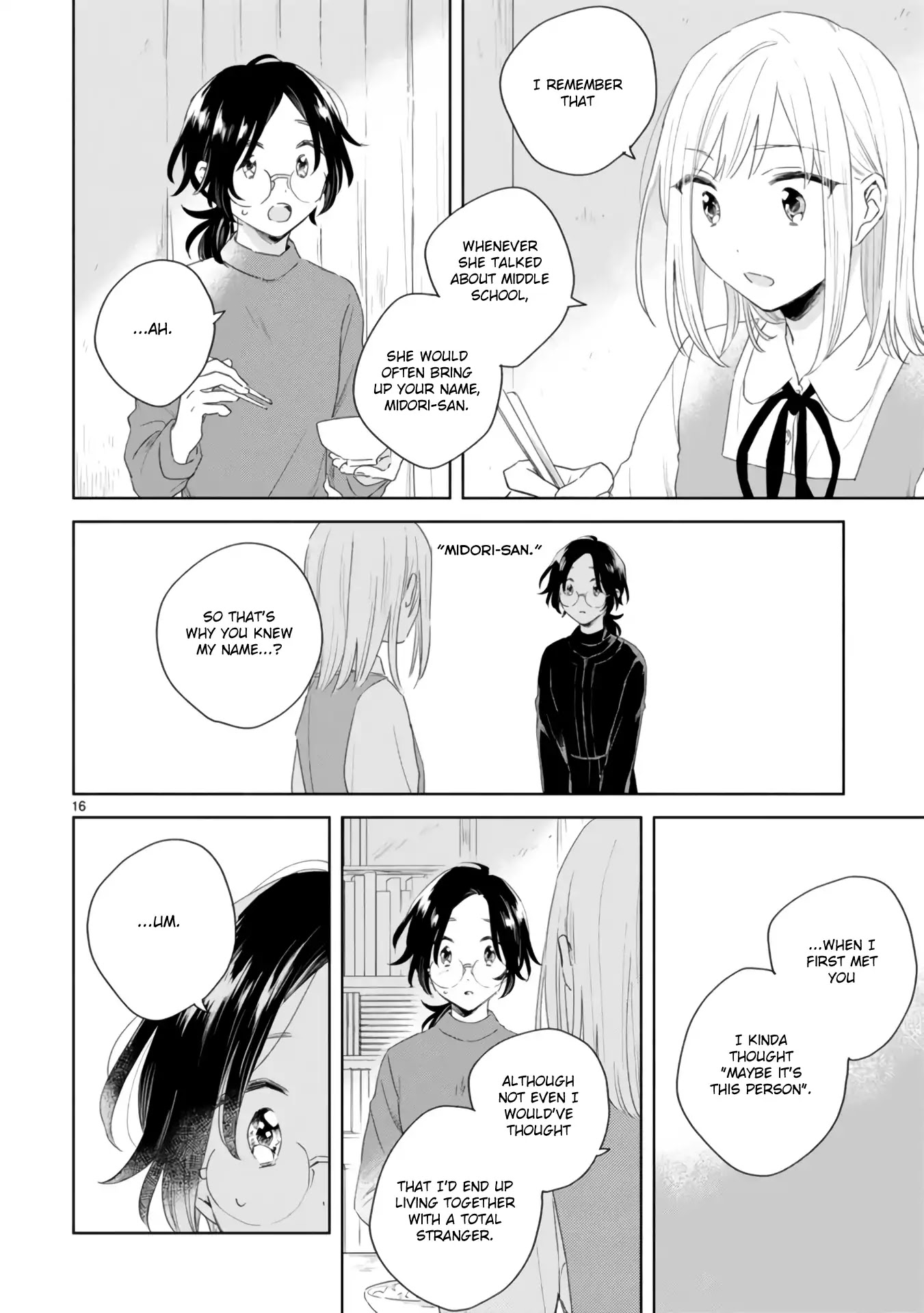 Haru and Midori Chapter 2 page 16 - Chapter 2