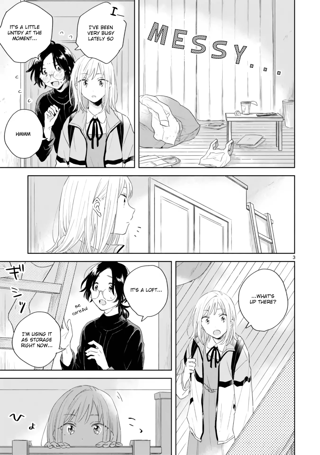 Haru and Midori Chapter 2 page 3 - Chapter 2