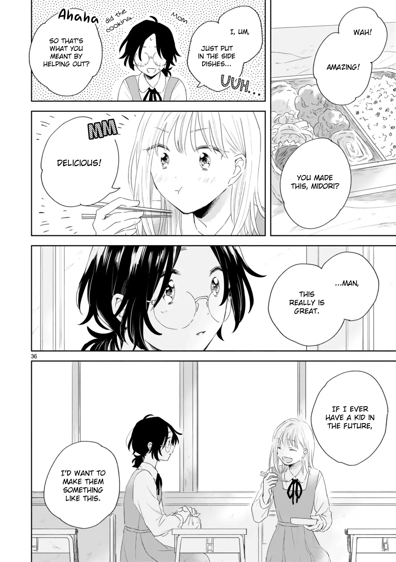 Haru and Midori Chapter 2 page 36 - Chapter 2