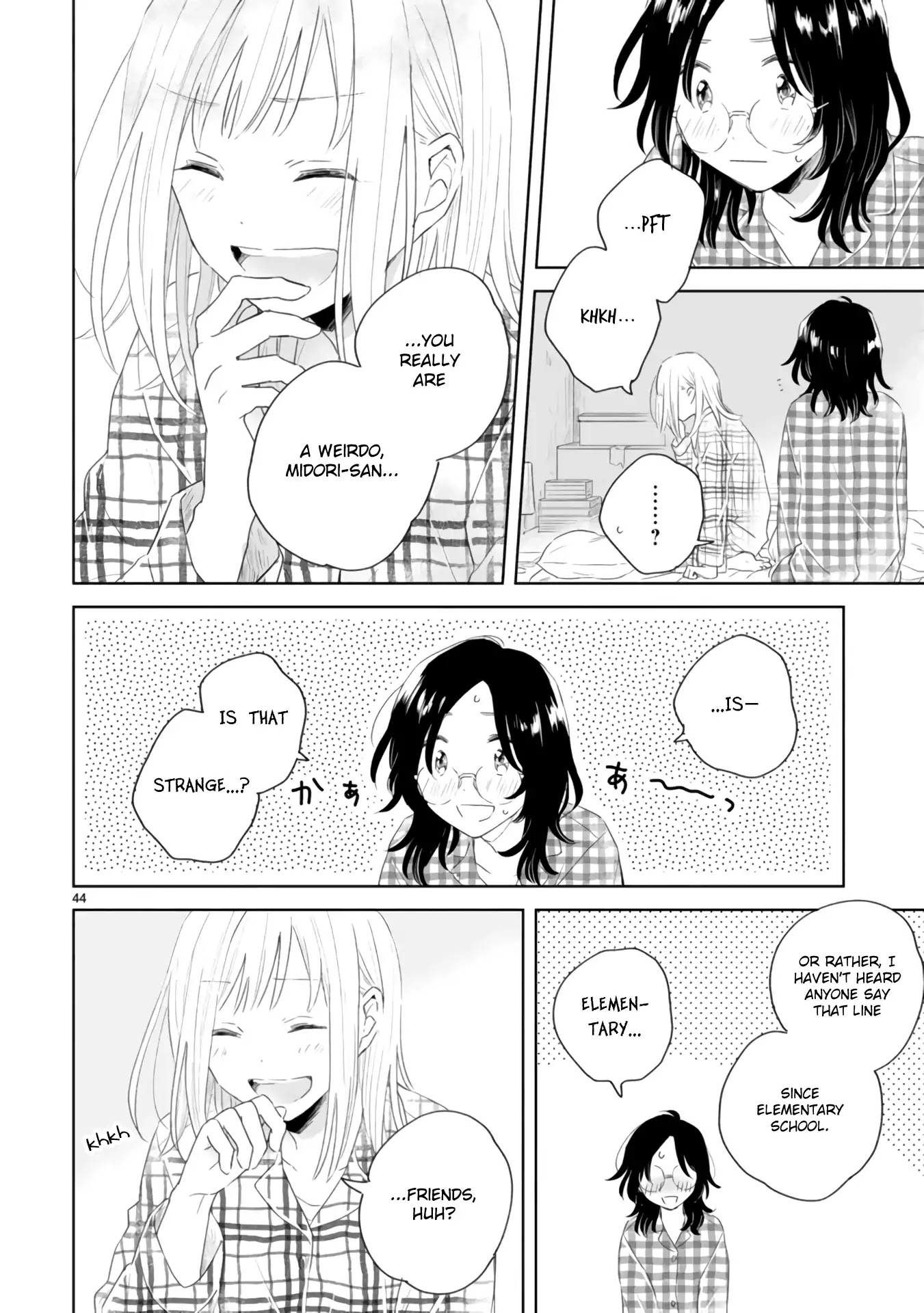 Haru and Midori Chapter 2 page 44 - Chapter 2