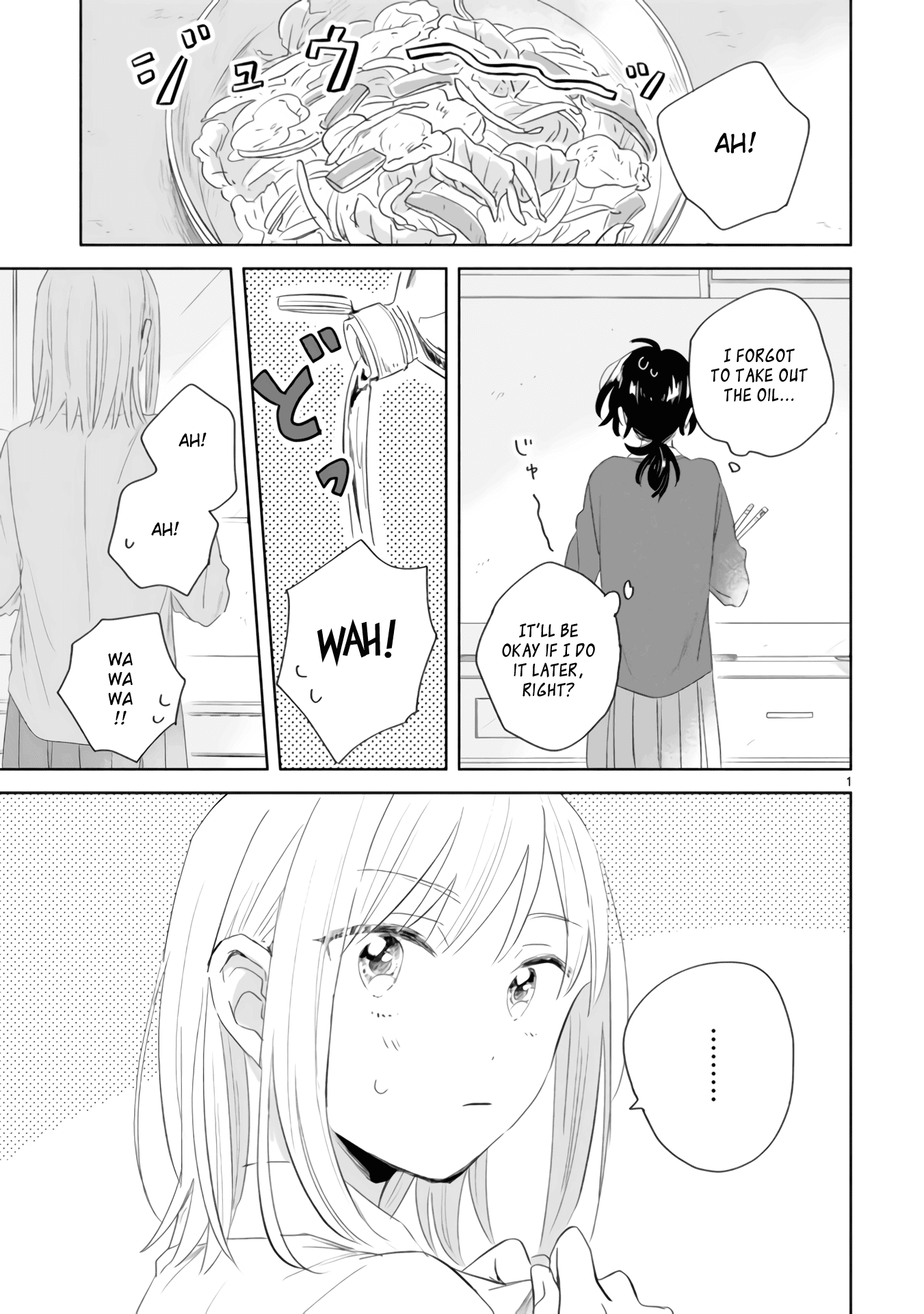 Haru and Midori Chapter 3 page 1 - Chapter 3