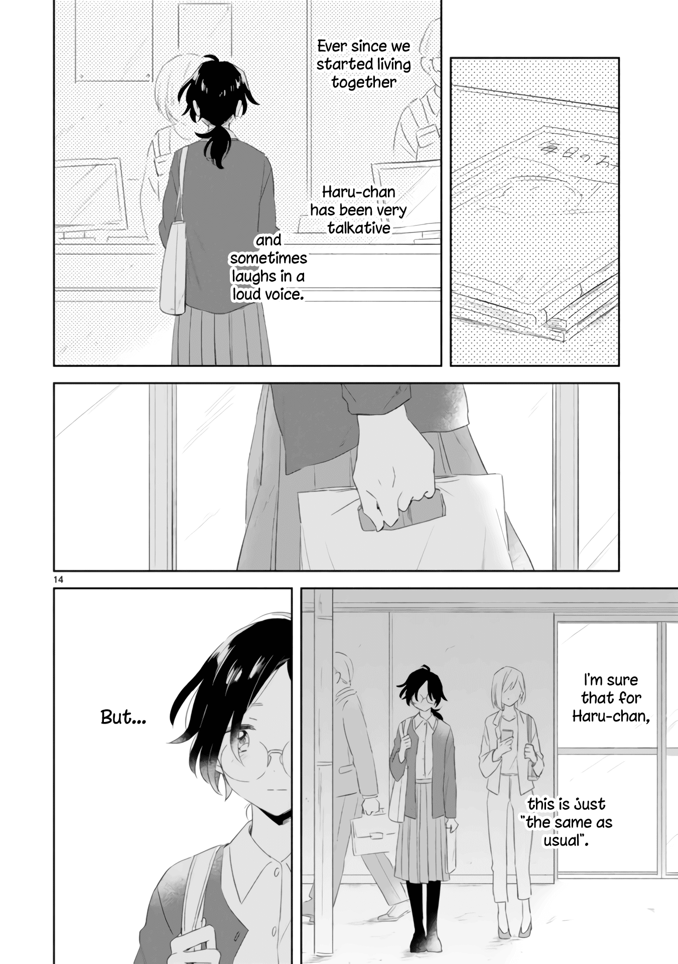 Haru and Midori Chapter 3 page 14 - Chapter 3