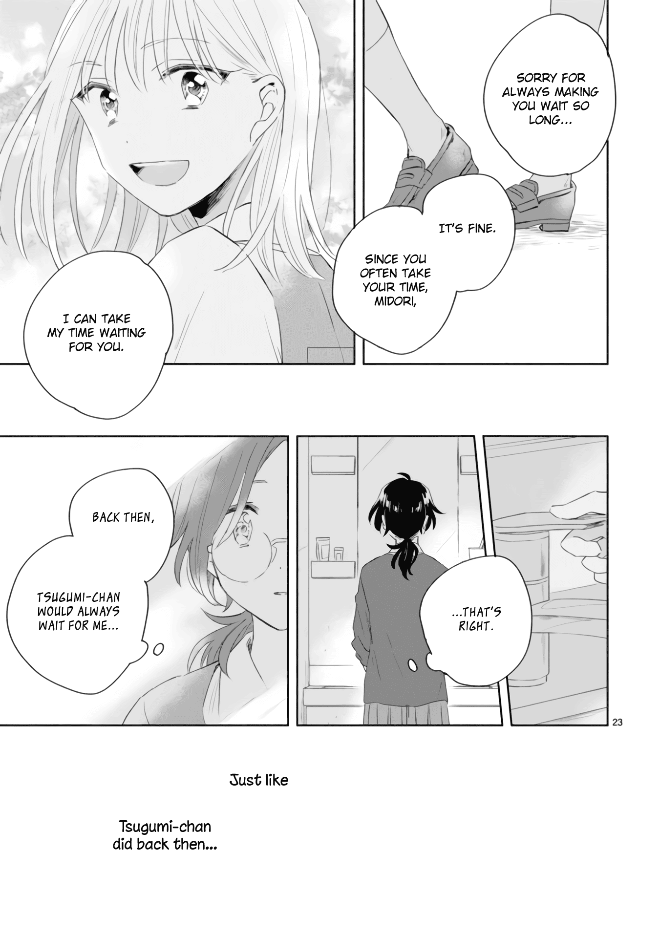 Haru and Midori Chapter 3 page 23 - Chapter 3