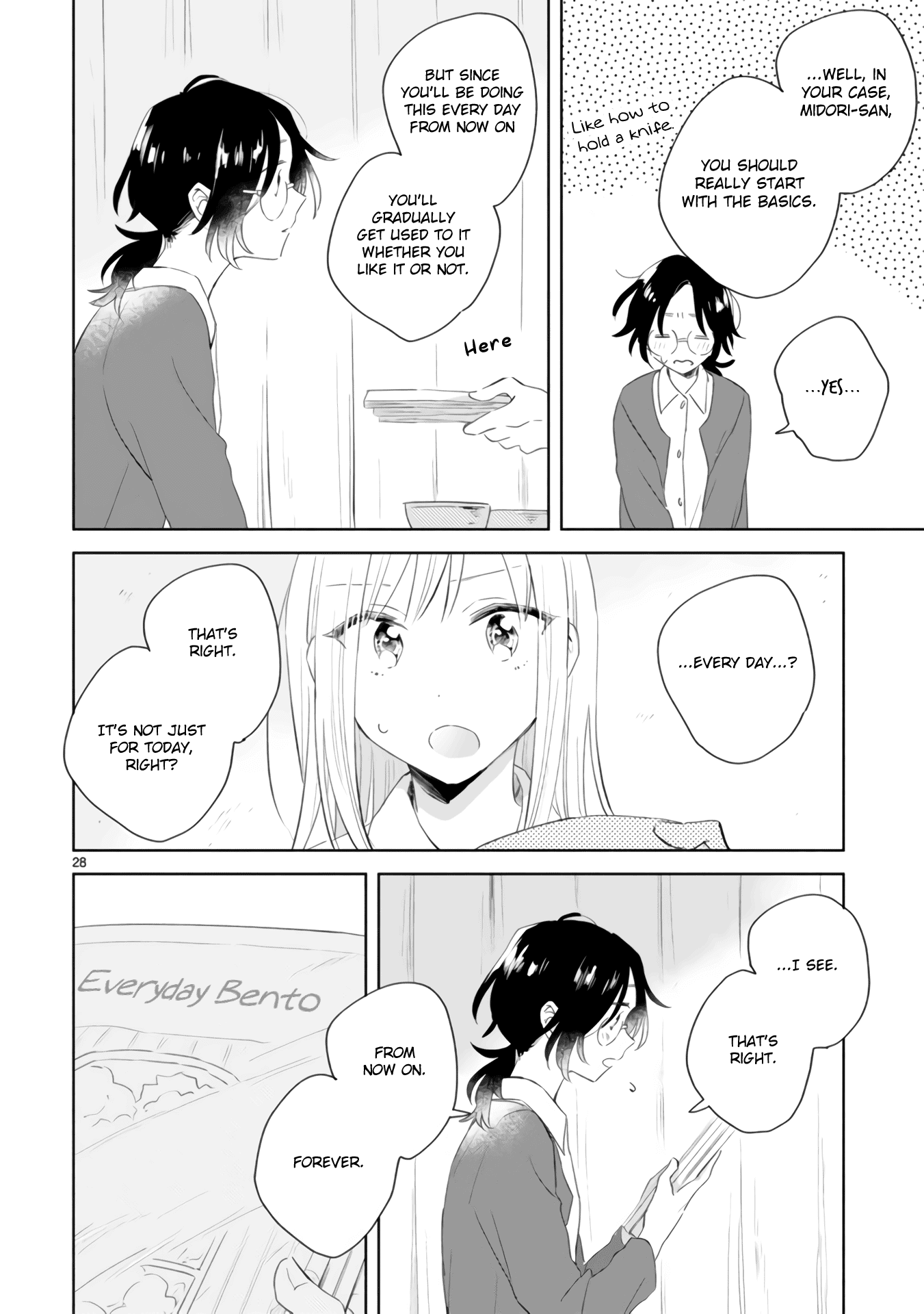 Haru and Midori Chapter 3 page 28 - Chapter 3
