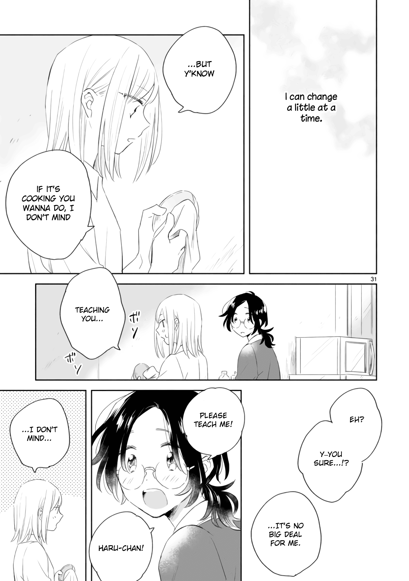 Haru and Midori Chapter 3 page 31 - Chapter 3
