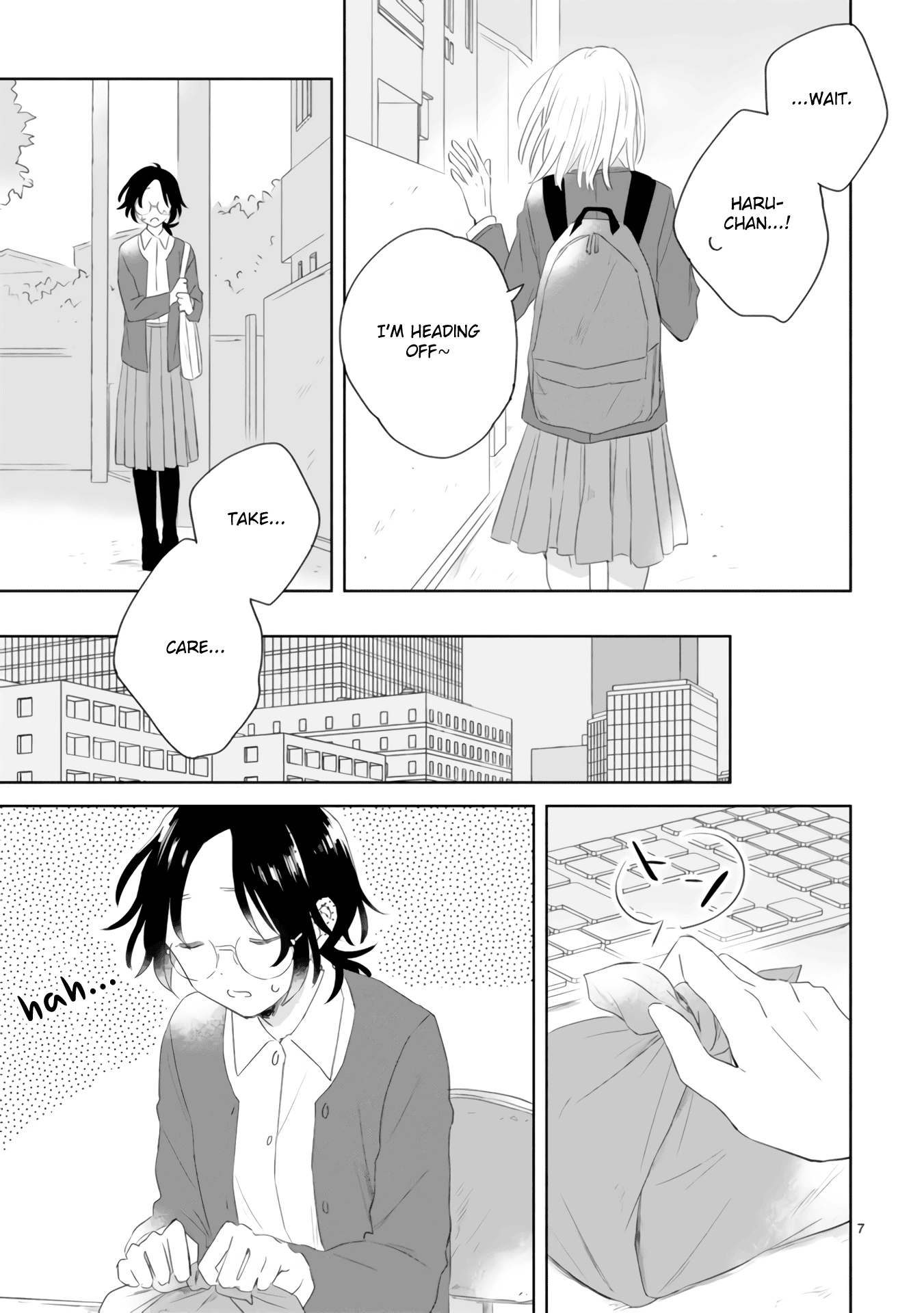 Haru and Midori Chapter 3 page 7 - Chapter 3