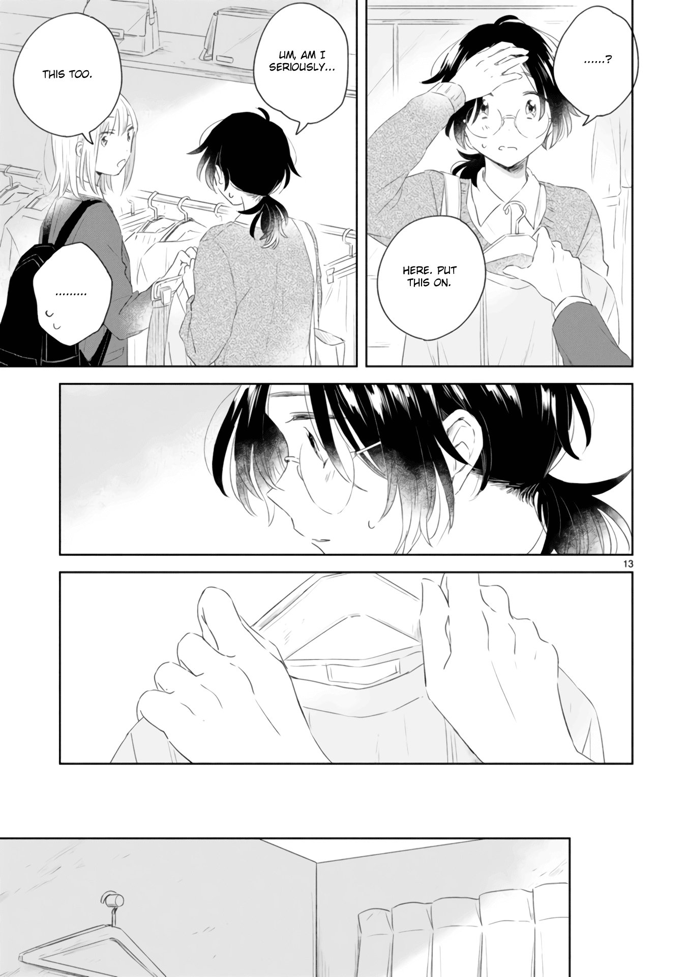 Haru and Midori Chapter 4 page 13 - Chapter 4