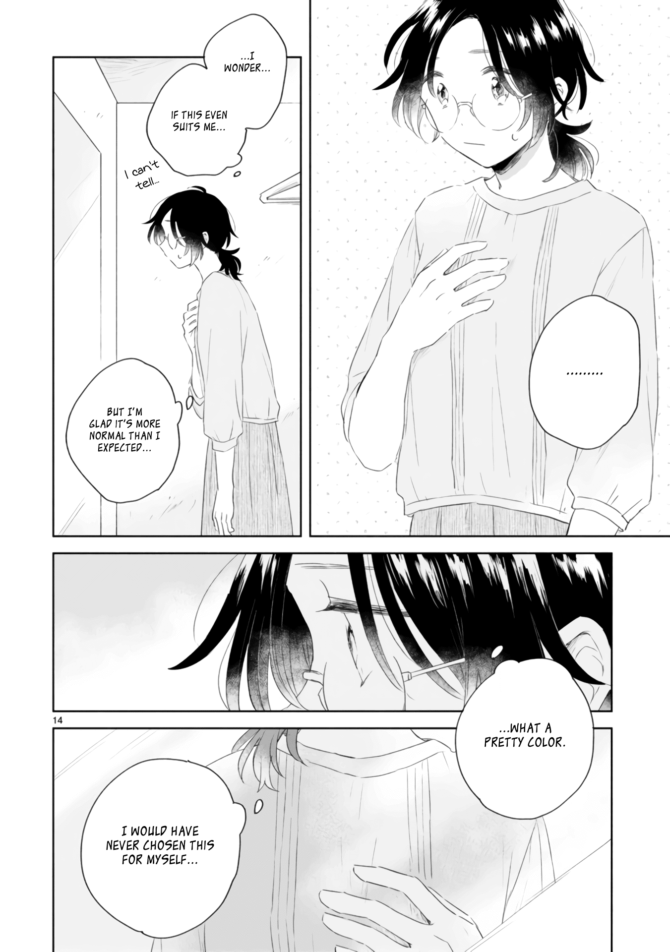 Haru and Midori Chapter 4 page 14 - Chapter 4