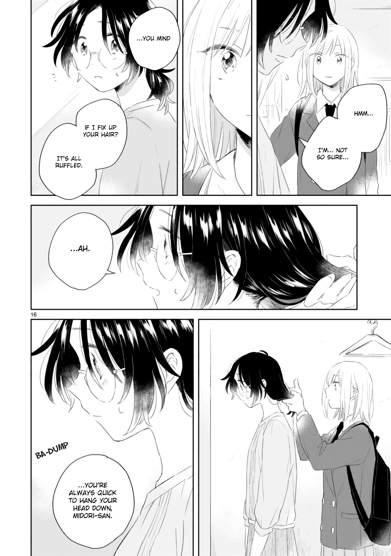 Haru and Midori Chapter 4 page 16 - Chapter 4