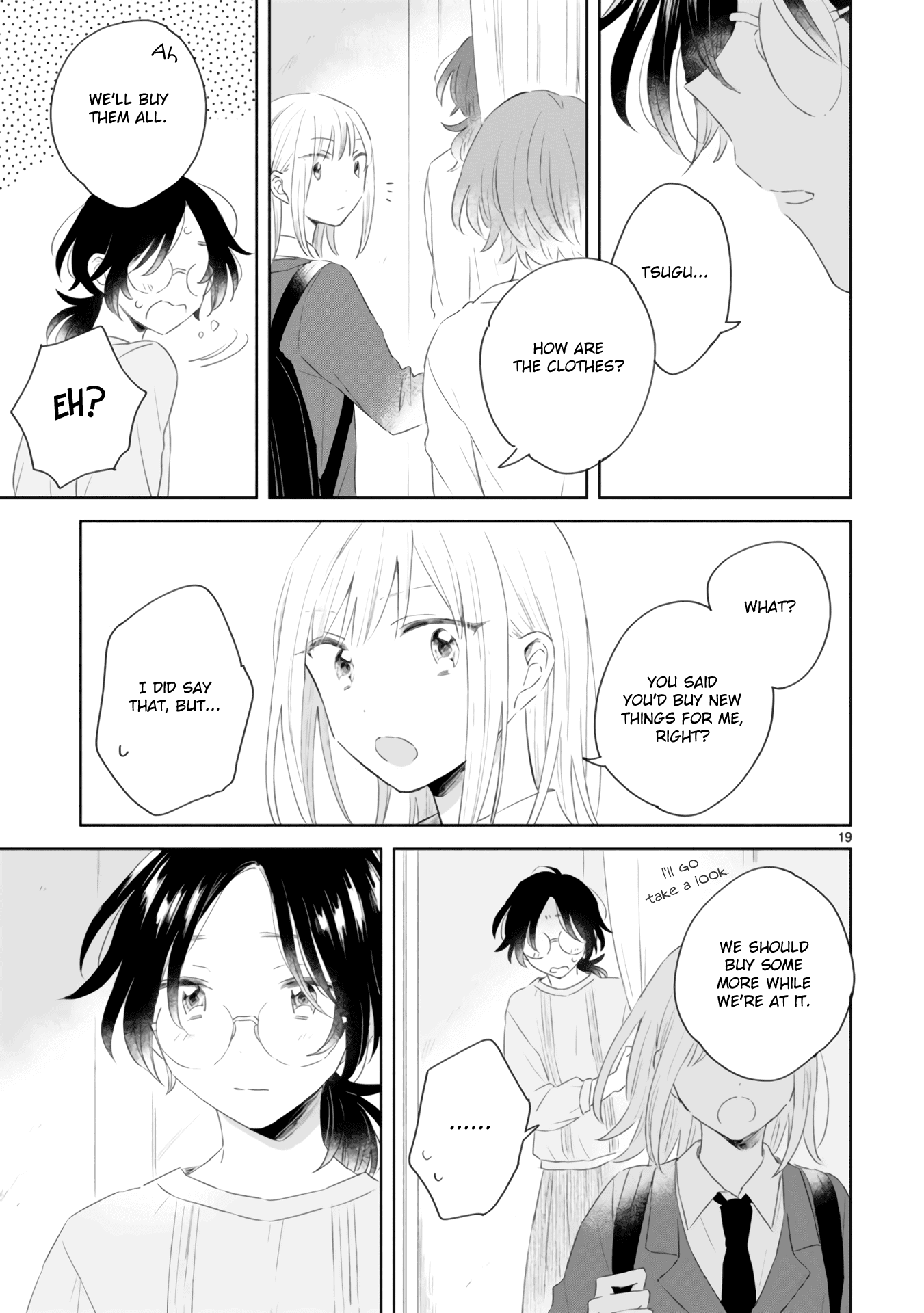 Haru and Midori Chapter 4 page 19 - Chapter 4