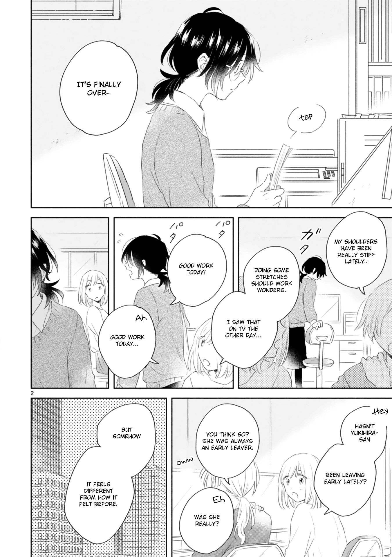 Haru and Midori Chapter 4 page 2 - Chapter 4