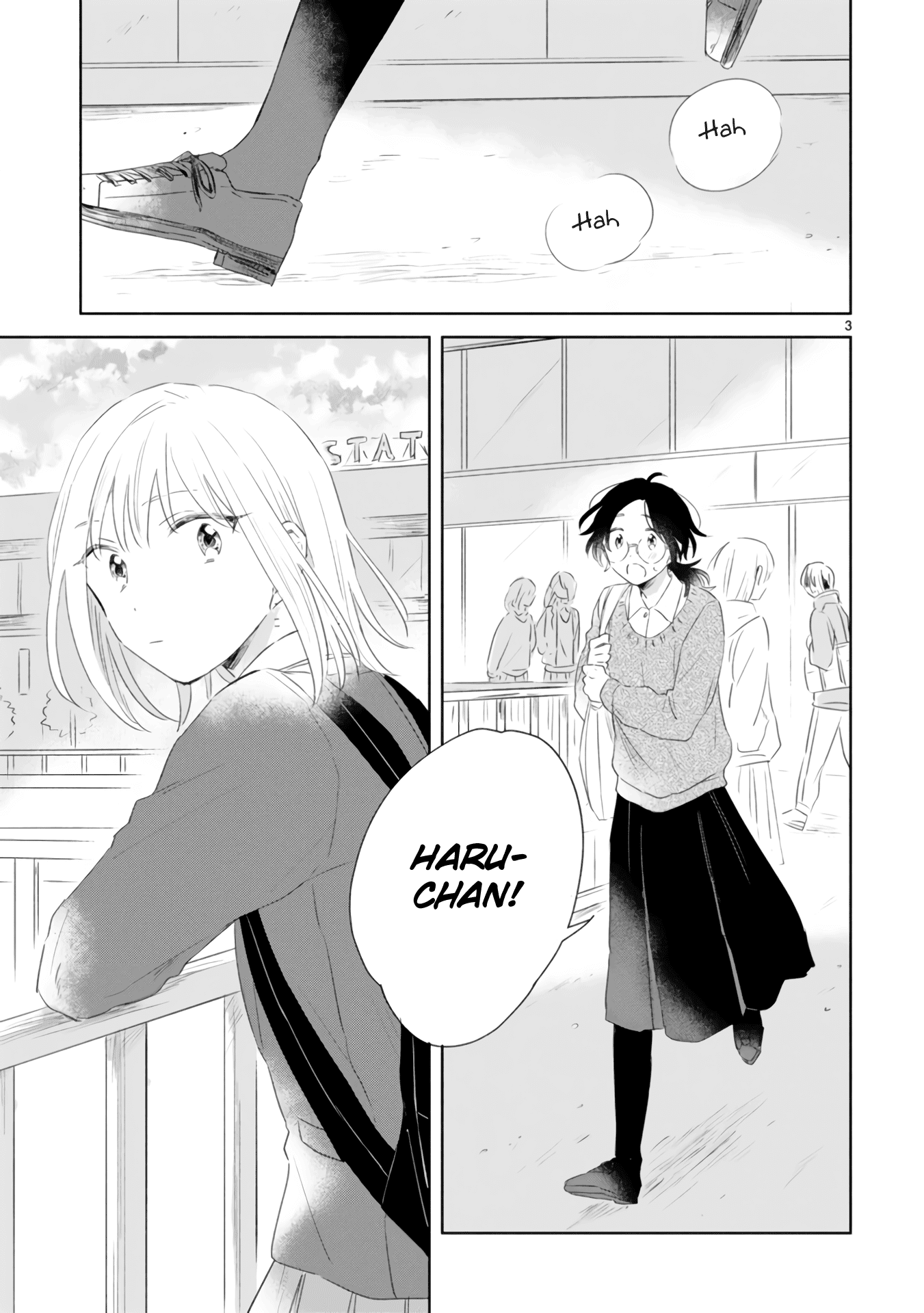 Haru and Midori Chapter 4 page 3 - Chapter 4