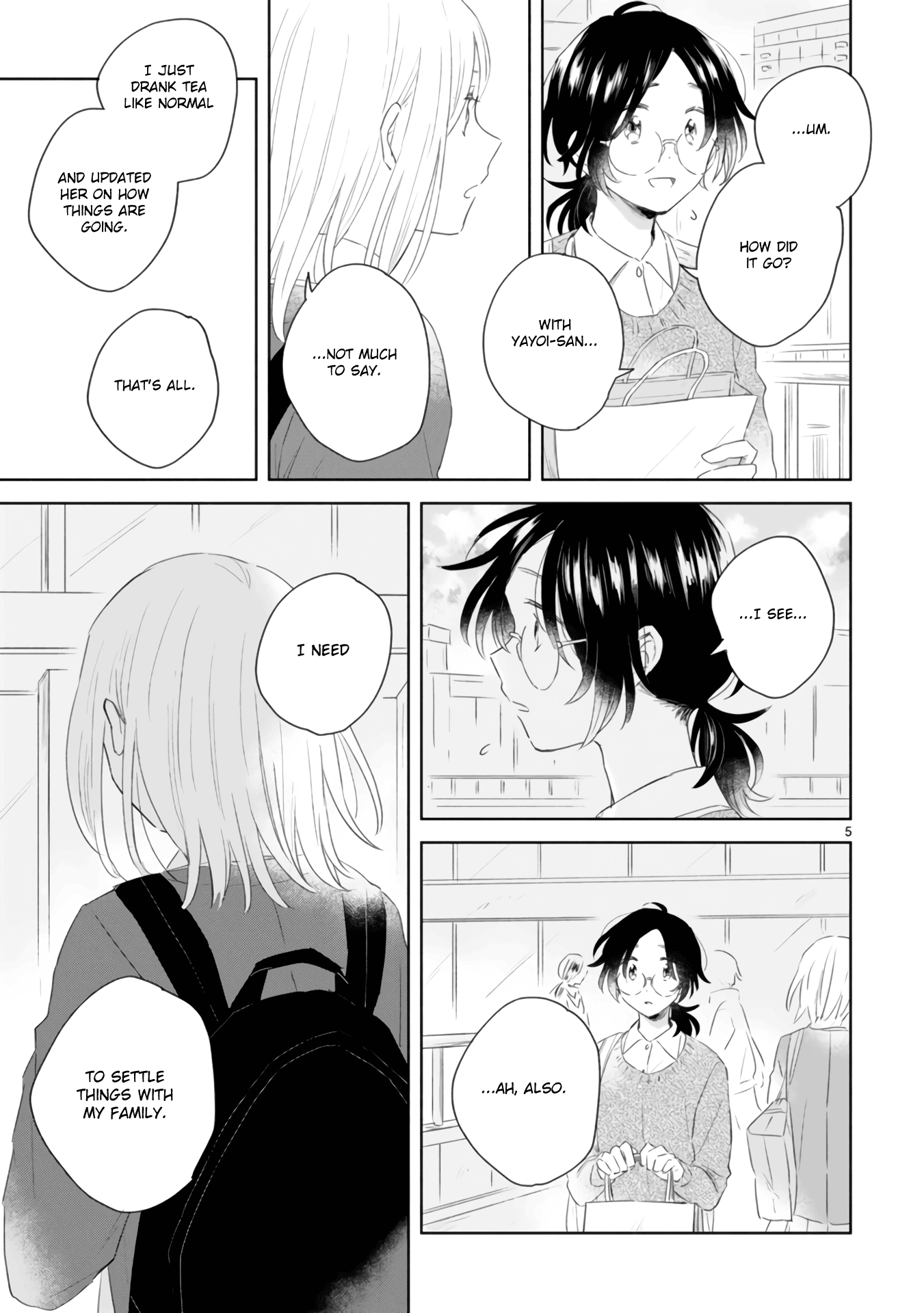 Haru and Midori Chapter 4 page 5 - Chapter 4