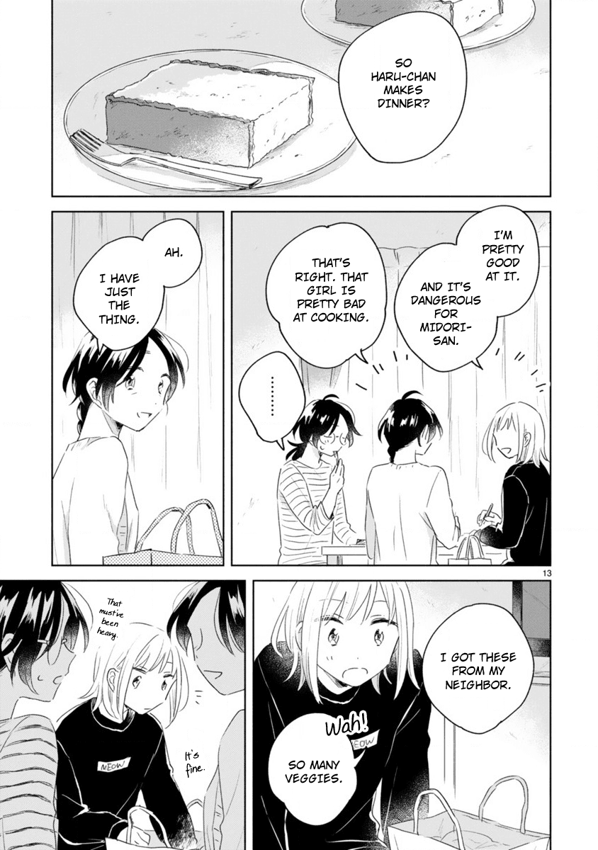 Haru and Midori Chapter 7 page 13 - Chapter 7