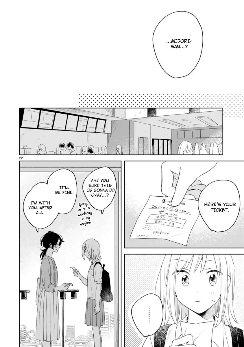 Haru and Midori Chapter 8 page 22 - Chapter 8