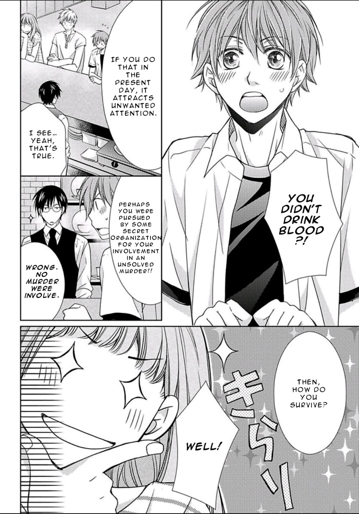 Haru and Vampire Chapter 2 page 4 - Chapter 2: Episode 2
