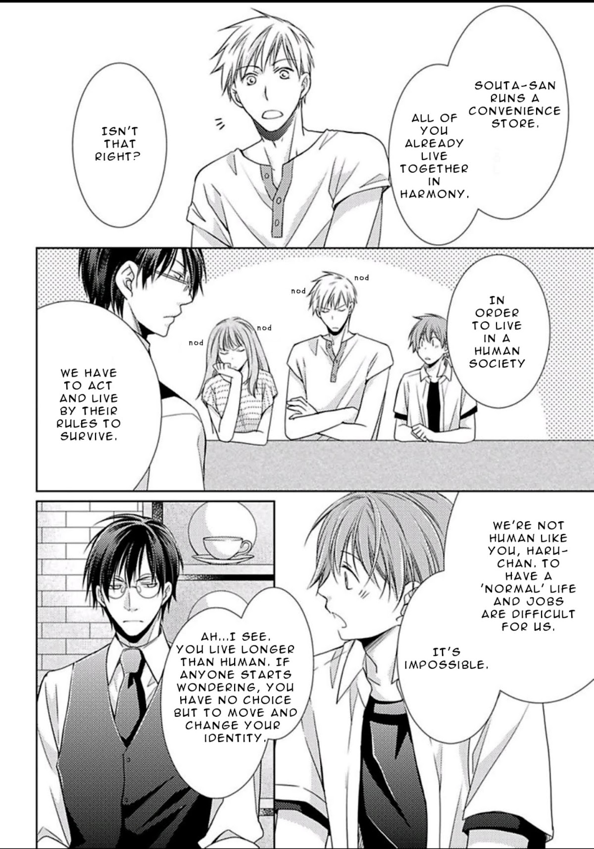 Haru and Vampire Chapter 2 page 8 - Chapter 2: Episode 2