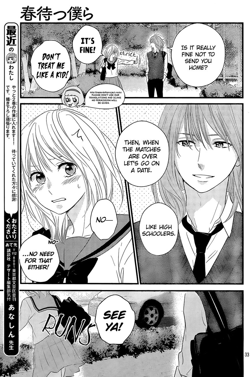 Haru Matsu Bokura Chapter 10 page 35 - Chapter 10 : Aya-chan's Attack