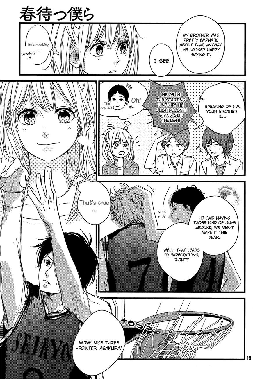 Haru Matsu Bokura Chapter 16 page 18 - Chapter 16 : Look Earnestly. Okay, Mitsuki?