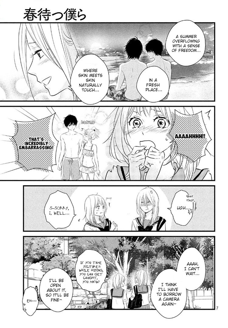 Haru Matsu Bokura Chapter 19 page 7 - Chapter 19 : I like your Honesty