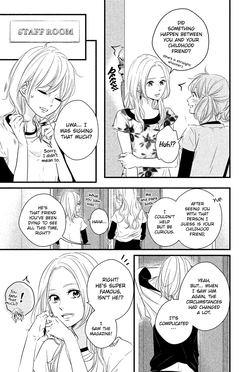 Haru Matsu Bokura Chapter 23 page 13 - Chapter 23 : Gloomy Fireworks
