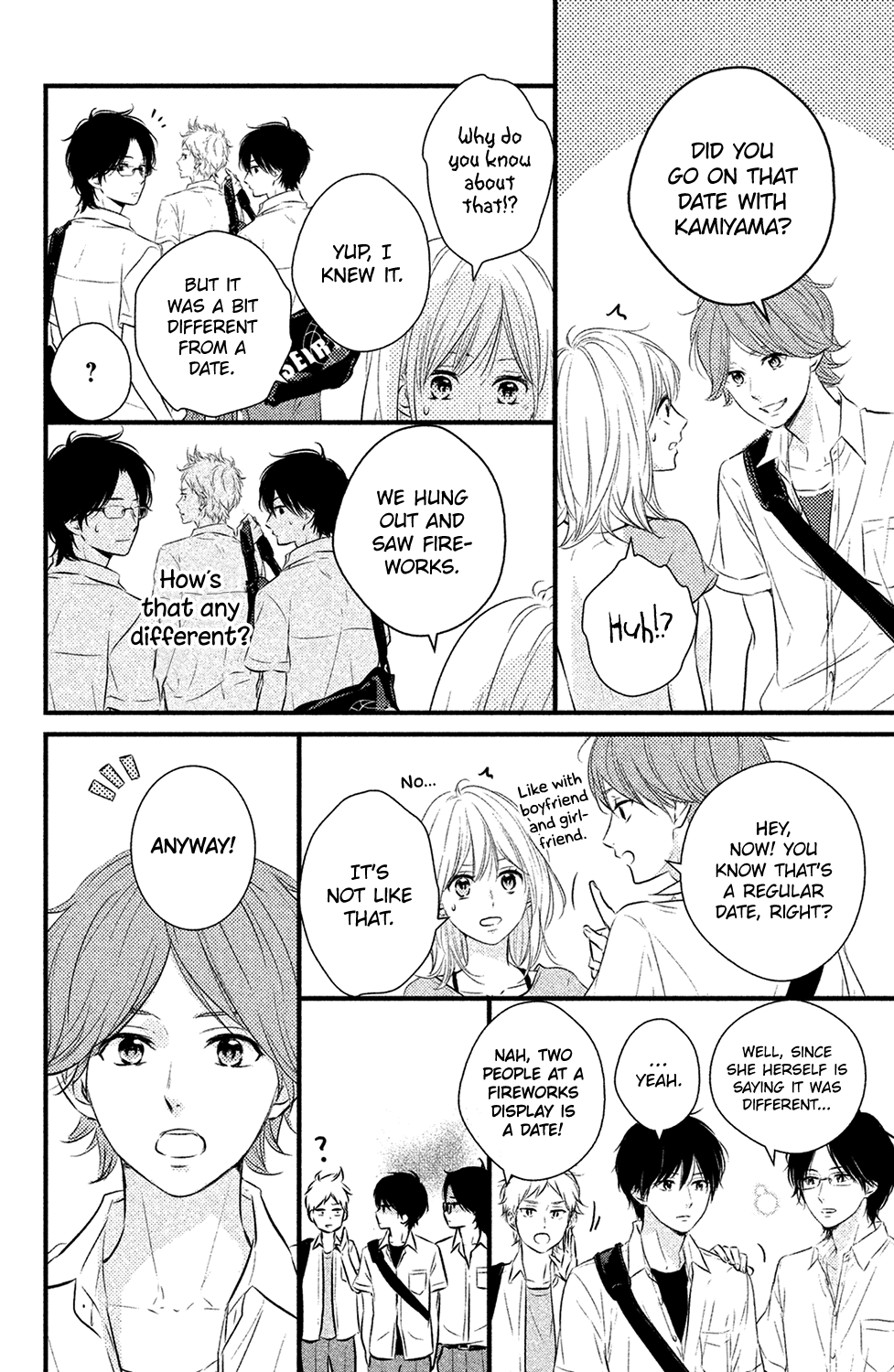 Haru Matsu Bokura Chapter 23 page 22 - Chapter 23 : Gloomy Fireworks