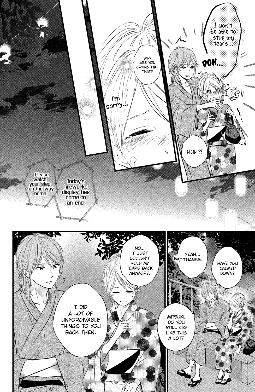 Haru Matsu Bokura Chapter 23 page 4 - Chapter 23 : Gloomy Fireworks