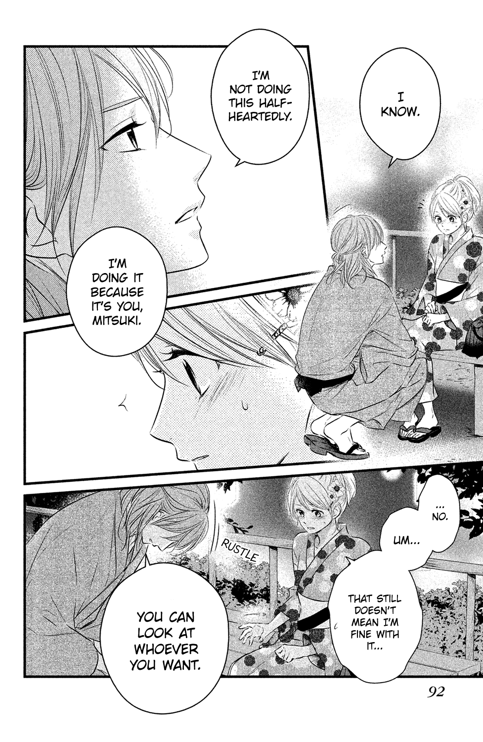 Haru Matsu Bokura Chapter 23 page 8 - Chapter 23 : Gloomy Fireworks