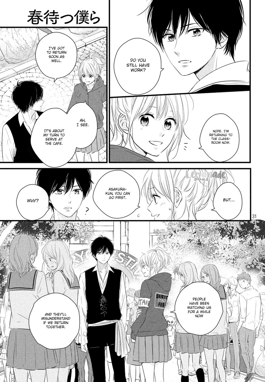 Haru Matsu Bokura Chapter 30 page 32 - Chapter 30 : Cultural Festival (1st Part)