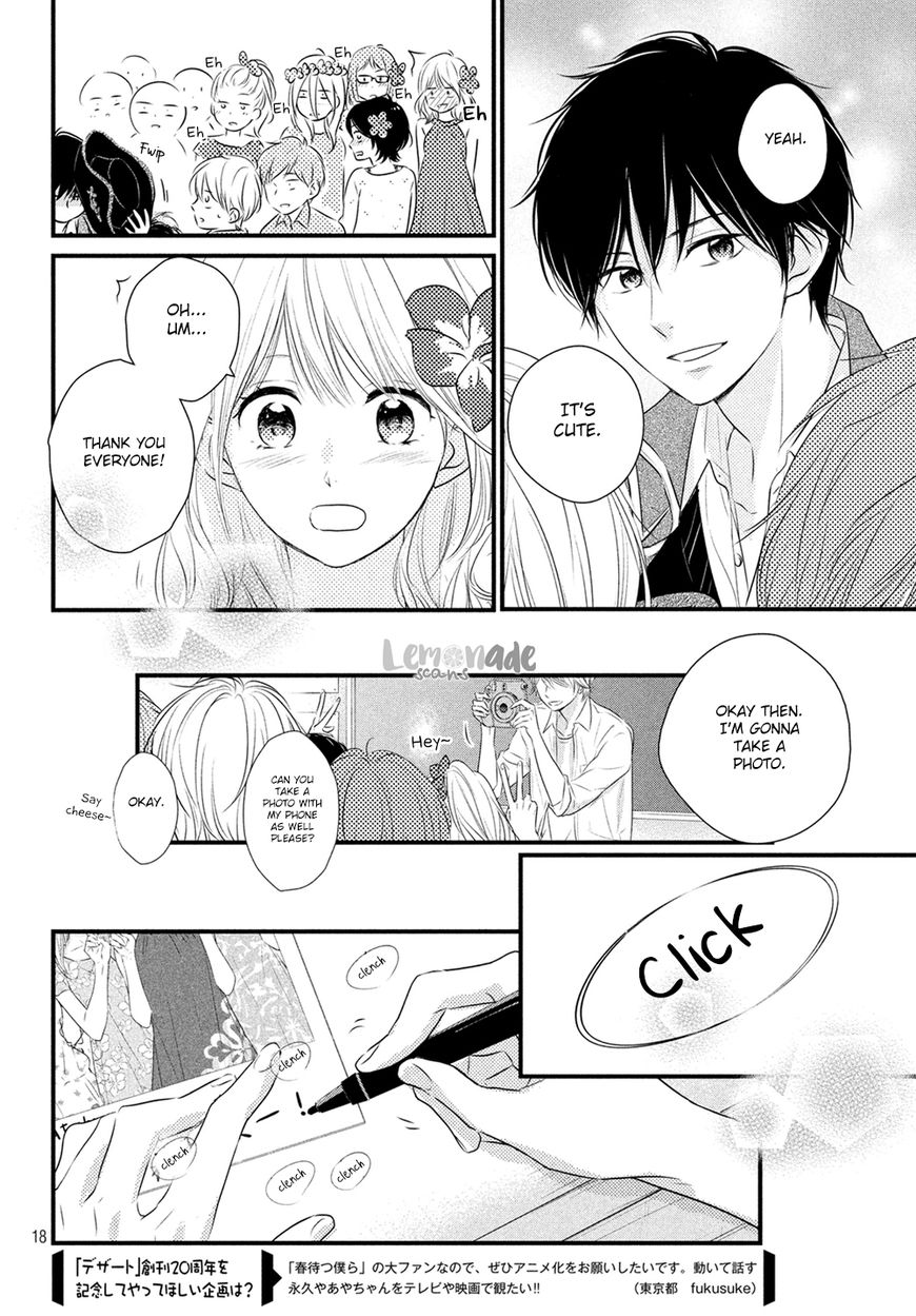 Haru Matsu Bokura Chapter 32 page 19 - Chapter 32