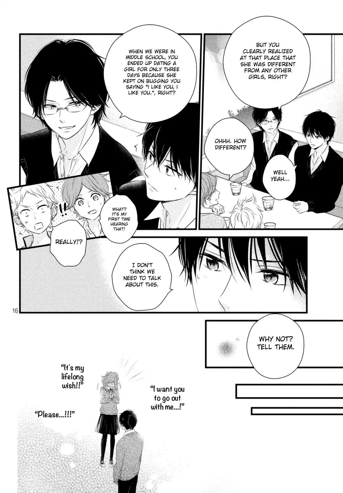 Haru Matsu Bokura Chapter 33 page 16 - Chapter 33