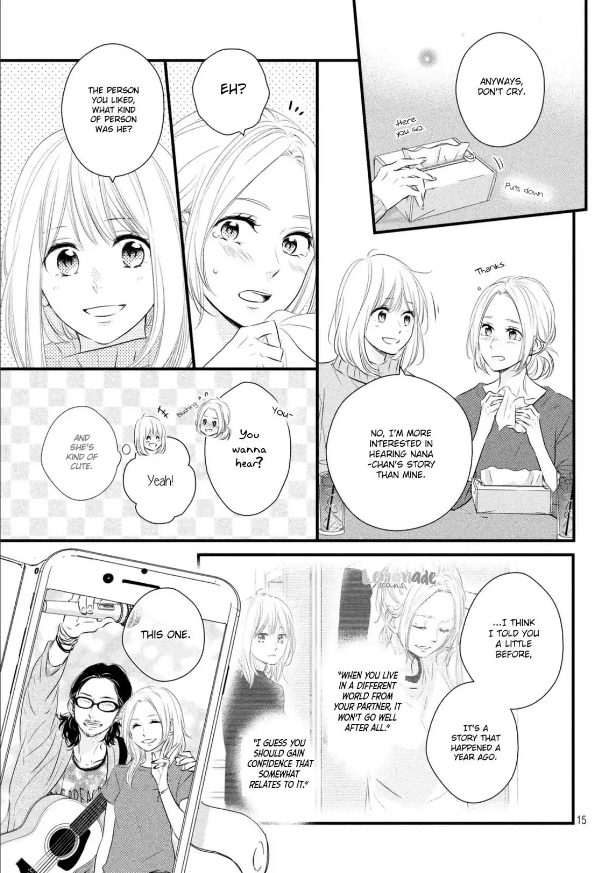 Haru Matsu Bokura Chapter 37 page 15 - Chapter 37: A Staight feeling