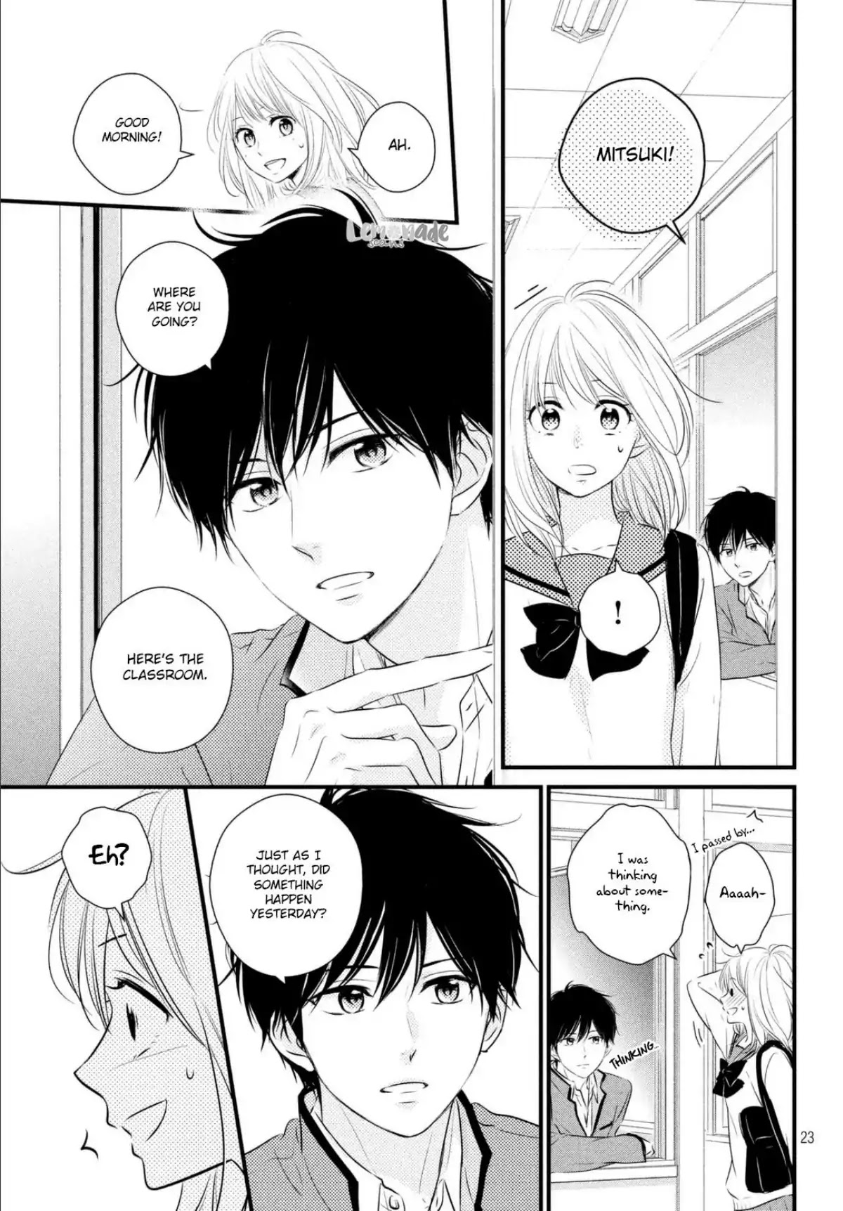 Haru Matsu Bokura Chapter 37 page 23 - Chapter 37: A Staight feeling