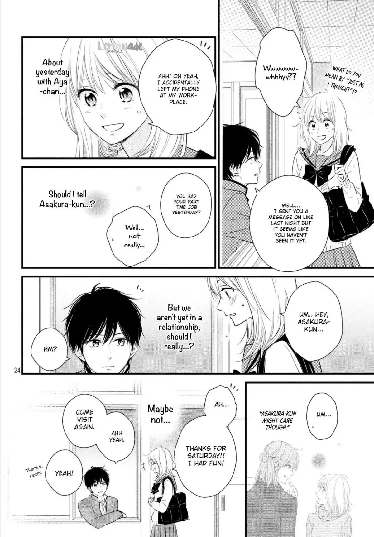 Haru Matsu Bokura Chapter 37 page 24 - Chapter 37: A Staight feeling