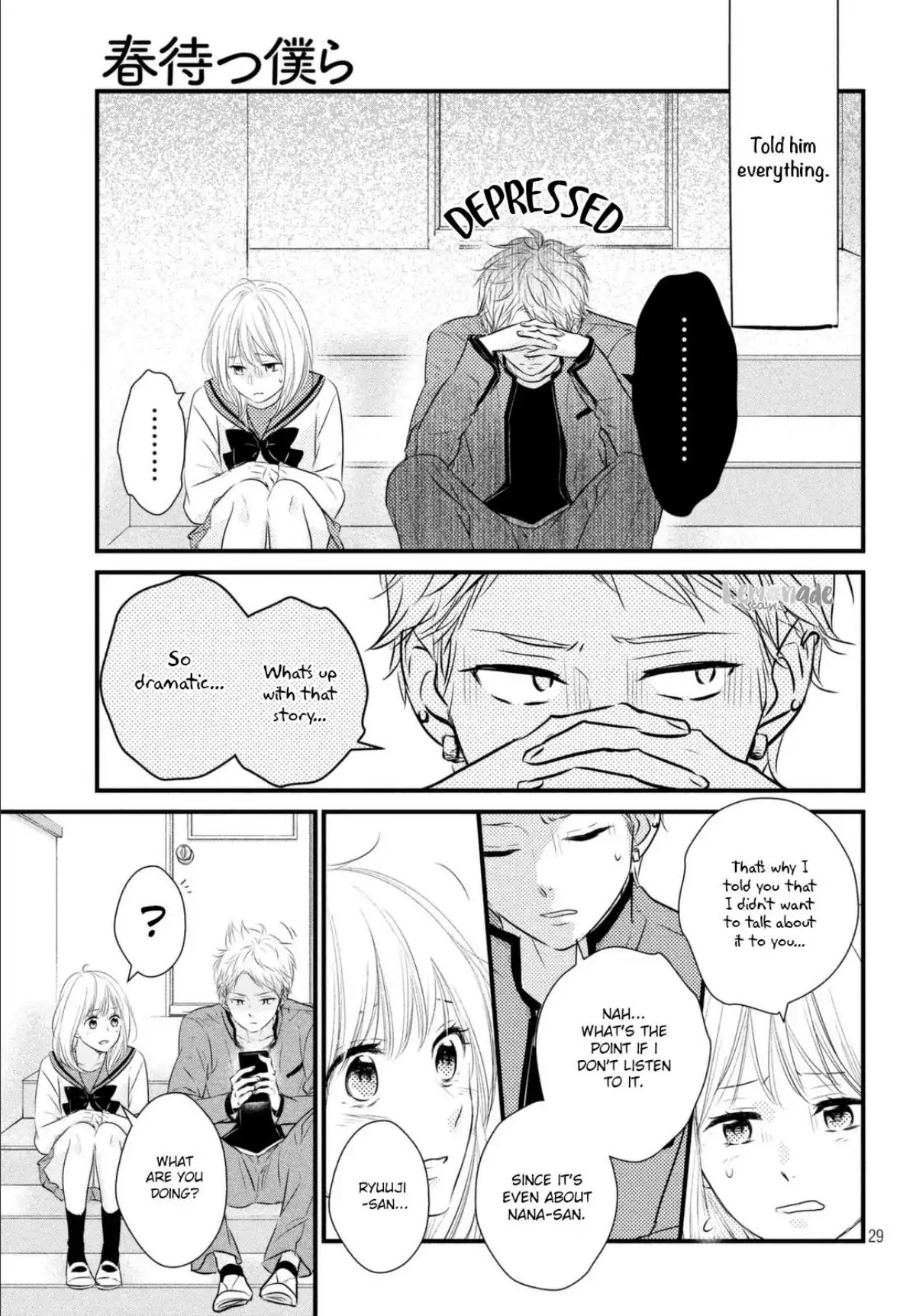Haru Matsu Bokura Chapter 37 page 29 - Chapter 37: A Staight feeling