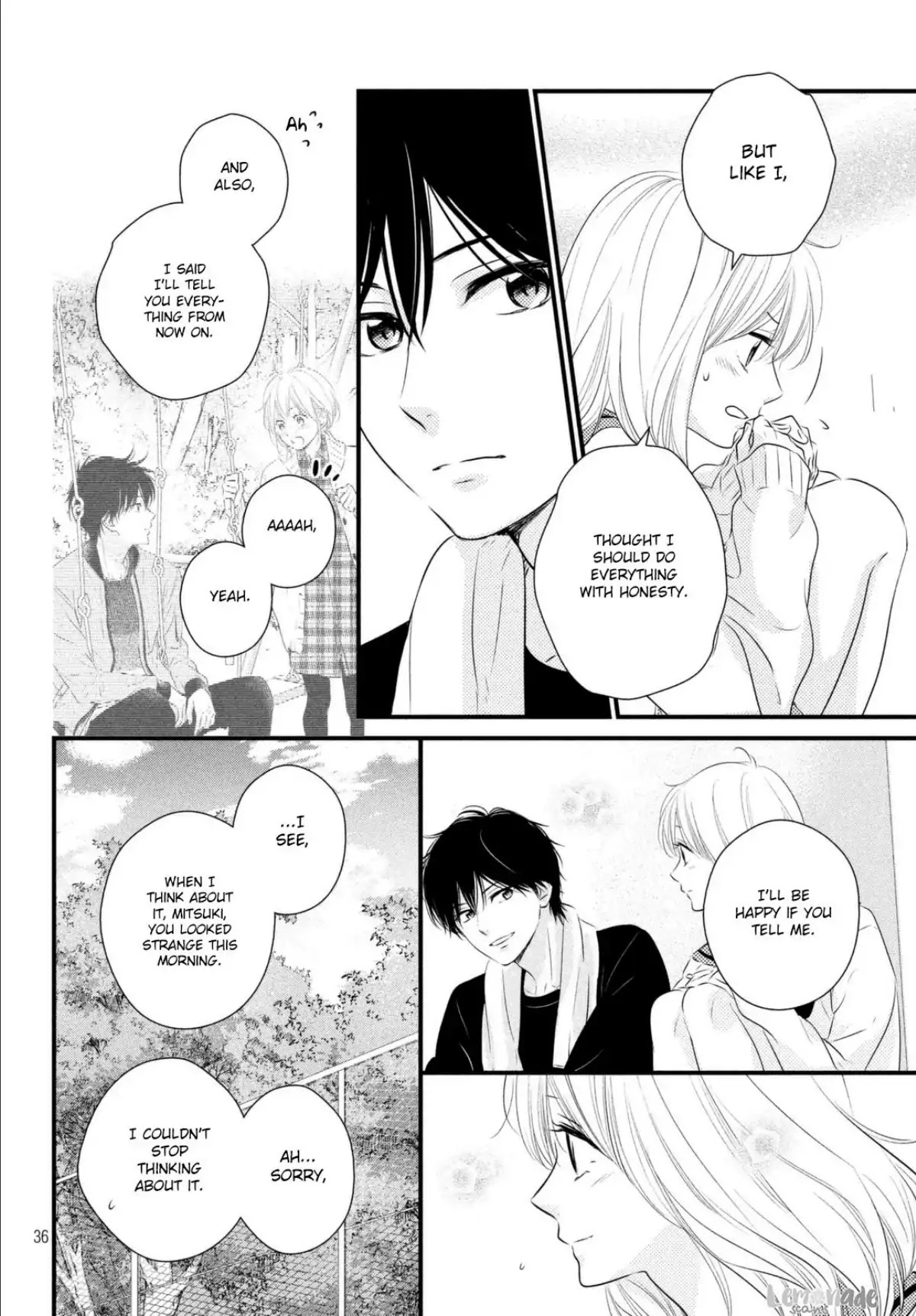 Haru Matsu Bokura Chapter 37 page 36 - Chapter 37: A Staight feeling